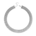 Stainless Steel Mesh Necklace Birthday Gifts Jewelry for Women Size 20-22