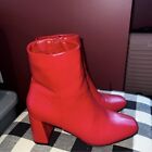 Women’s Red Booties size 9