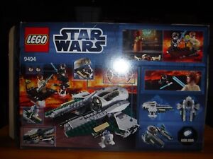 Lego Star Wars 9494 Anakin's Jedi Interceptor-Box And Book Only