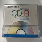 New ListingMemorex CD-R, 52x 700MB, 80 Min, 10 Pack Blank Cds - Music Photos NEW & SEALED!