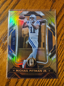 Michael Pittman Jr. - 2023 Panini Gold Standard White Gold #/49 No.52 - Colts