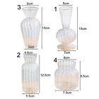 New ListingHome Vase Simple Design Durable Decorative Transparent Vase Home Decor