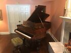 1874 Antique Steinway Rosewood Grand Piano