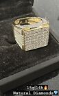14K Solid Gold and Natural 2ct+ Diamond Ring - Size 10 - 14.9 grams