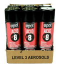 U-POL UP0741V ACID #8 GRAY Etch Primer 6 Pack Aerosol Spray Can 450ML UPOL