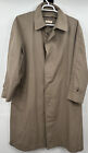 Vintage Brooks Brothers Trench Coat Khaki Beige 44L Made In USA