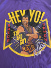 VTG Bad Guy Razor Ramon Scott Hall Shirt Short Sleeve Purple Men S-4XL CC1233