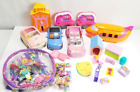 Large Lot of POLLY POCKET CARS/AIRPLANE/DOLLS/ACCESSORIES=everything pictured