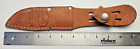 Nicholas Top Grain Cowhide Leather Fixed Blade Knife Sheath No. 400R USA Vintage