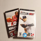 PSP NBA Live 07 /2K Sports Major League Baseball 2K7 Video  Games Bundle