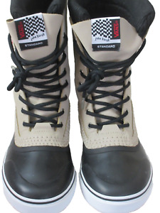 Vans Men's Standard MTE Jake Kuzyk Waterproof Snow Boots Black Khaki Size 10 NIB