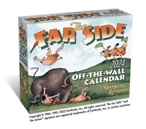 Andrews McMeel The Far Side® Off-the-Wall 2024 Day-to-Day Calendar