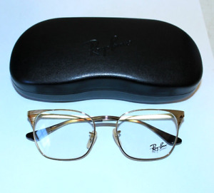 RAY-BAN Men's/Unisex Eyeglass Frames, RB6386, 2500 Gold, 53-18-140