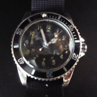Vintage Military 24 hr dial Westclox - 17 Jewel Automatic Oyster Watch