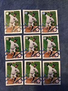 New Listing2021 Topps Series One Rookie Card lot of 9 Deivi Garcia #41