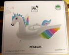 Floatie Kings Ride-On Pegasus Pool Float Original Giant Inflatable Unused in box
