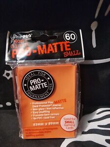 Ultra Pro PRO-Matte SMALL Card Sleeves [60 Count] Peach