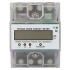 3 Phase 4P KWh Meter Energy Meter 220/380V 5-80A Digital Electric Power Meter...