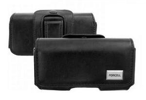 Case case universal (leather eco black horizontal D) ~ Nokia 6700 slide /