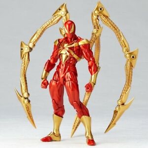 PSL May 2024 Revoltech Amazing Yamaguchi Iron Spider Red limited Kaiyodo Japan