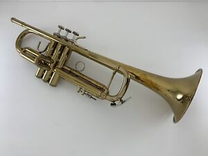 Trumpet BACH Stradivarius Model 37 Reverse Lead pipe Lacquered Trumpet & Case