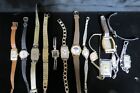 Lot of twelve vintage wrist watches, non working for repair