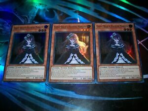 3x Ghost Belle & Haunted Mansion 1st Edition Super Rare RA01-EN011 Yu-Gi-Oh!
