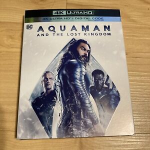 New ListingSALE! NEW Aquaman + the Lost Kingdom 4K UHD Blu-ray  +Digital W/ Cover J. Momoa