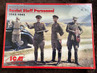 ICM 1/35 Scale WWII Soviet Staff Personnel 1943-45 No 35612 New