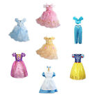 Kids Girls Christmas Costume Princess Fairytale Dress Up Belle Cinderella Alice