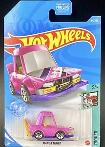2021 Hot Wheels 84 Pink Manga Tuner