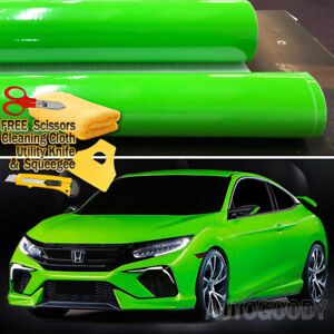 High Gloss Glossy Vinyl Film Wrap Sticker Decal DIY Bubble Free Air Release