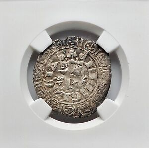 1364-1380 France King Charles V “The Wise” Silver Blanc 2.38g NGC Authentic