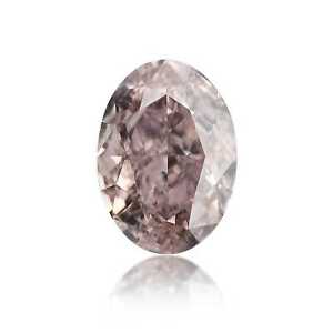 0.40 Carat Loose Pink Natural Diamond Oval Shape VVS2 GIA Certified Rare Gift