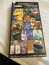 Sesame Street - Songs from the Street 35 Years of Music CD Box Set with Booklet