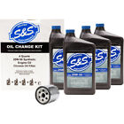 S&S Cycle Oil Change Kit for 99-17 HD Twin Cam 88, 96, 103 and 110 Engines