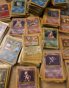 Vintage Pokemon Card WoTc Lot 1st Edition & Holo Rares NM/LP  x25 Mega Lot