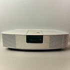 Bose White AM/FM Wave Radio AWR113 With Power Cable And NO REMOTE