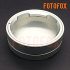 Silver Rear Lens Cap fits For Voigtlaender Zeiss Leica M Mount Camera Lenses