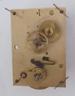Antique Vintage French Time Only Wall? Clock Movement Marked: W & H. Sch. K
