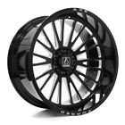 24x12 Axe AF7 Gloss Black Milled FORGED Wheel 6x135/6x5.5 (-44mm)