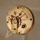 ANTIQUE MOVEMENT DIAL 2 HANDS DOMINION W.CO. 15 JEWELS ADAPTABLE 18sPOCKET WATCH