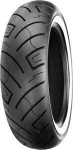 Shinko 777 Cruiser HD Front 130/90-16 73H Belted Bias White Wall Motorcycle Tire
