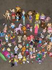MIXED LARGE LOT OF RANDOM FIGURES TOYS KIDS Girl