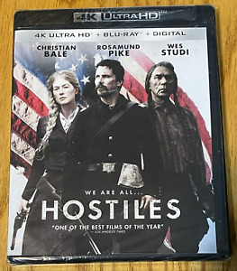 Hostiles 4K Ultra HD + Blu-ray + Digital (Christian Bale) *NEW/SEALED* FREE SHIP