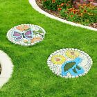 Garden Décor - Home Sweet Butterfly Stepping Stone - Decorative Stone for Garden