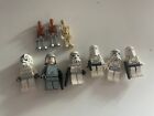 Lot Of 9 Star Wars Lego Figures And Drones