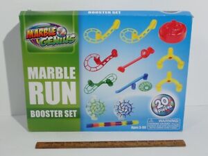 Factory Sealed NEW - Marble Genius Marble Run Booster Set - 20 Pieces Total
