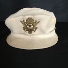 WWII WAC US Women’s Army Corps Women’s Officer’s Uniform Hat Badged Size 21 1/2