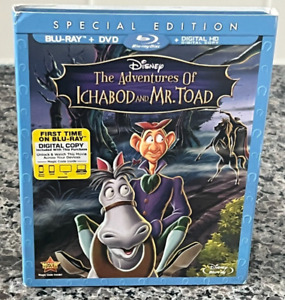 The Adventures of Ichabod and Mr. Toad Blu-ray/Dvd Disney